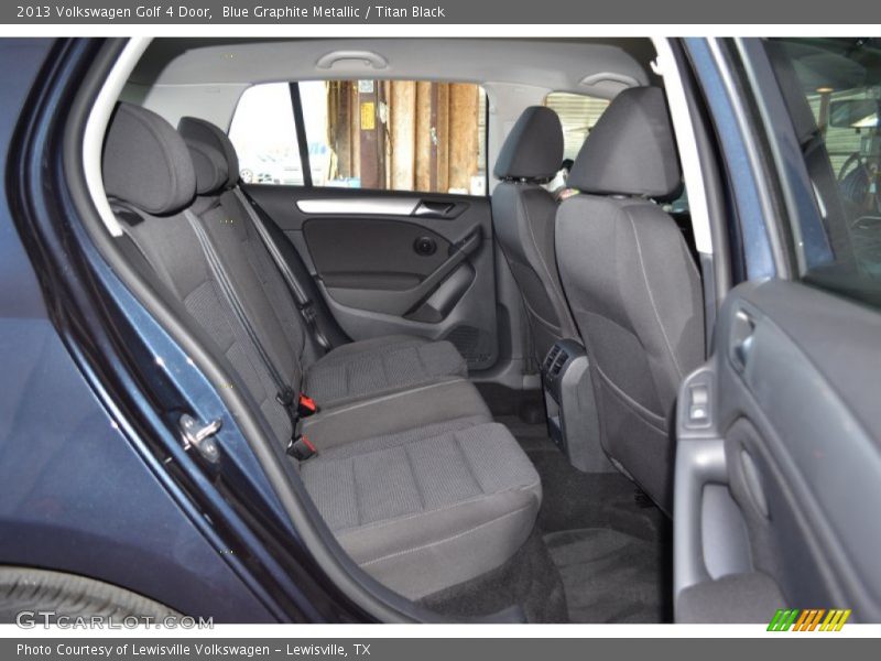 Blue Graphite Metallic / Titan Black 2013 Volkswagen Golf 4 Door