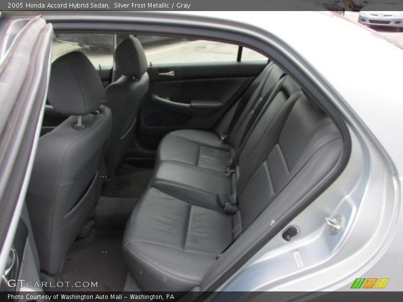 Silver Frost Metallic / Gray 2005 Honda Accord Hybrid Sedan