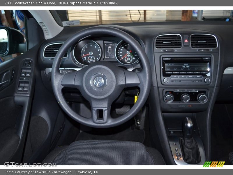 Blue Graphite Metallic / Titan Black 2013 Volkswagen Golf 4 Door