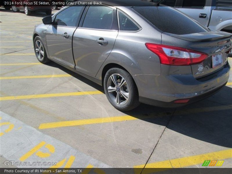 Sterling Gray / Charcoal Black 2014 Ford Focus SE Sedan