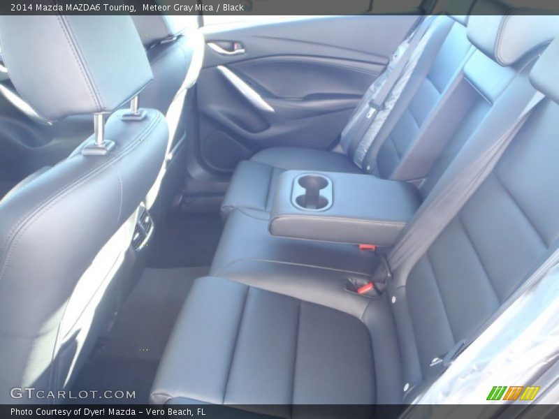 Meteor Gray Mica / Black 2014 Mazda MAZDA6 Touring