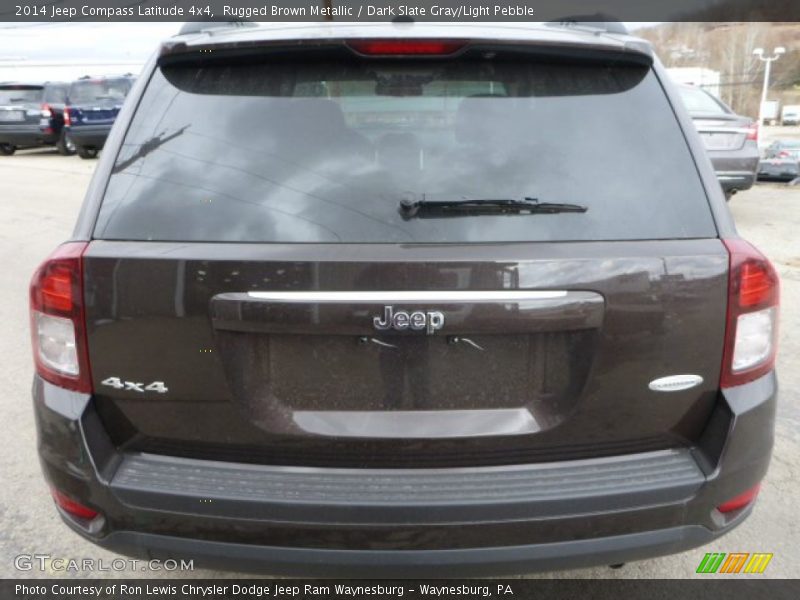 Rugged Brown Metallic / Dark Slate Gray/Light Pebble 2014 Jeep Compass Latitude 4x4