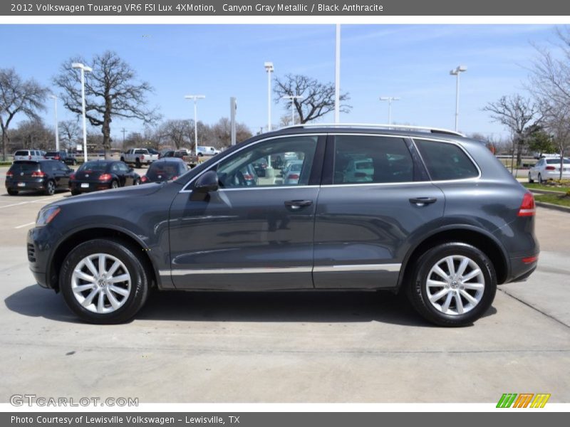 Canyon Gray Metallic / Black Anthracite 2012 Volkswagen Touareg VR6 FSI Lux 4XMotion