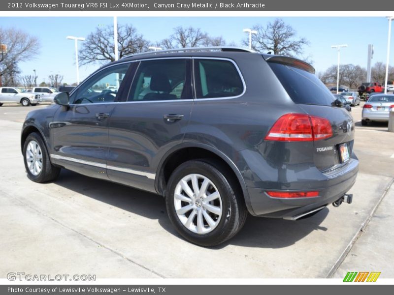 Canyon Gray Metallic / Black Anthracite 2012 Volkswagen Touareg VR6 FSI Lux 4XMotion