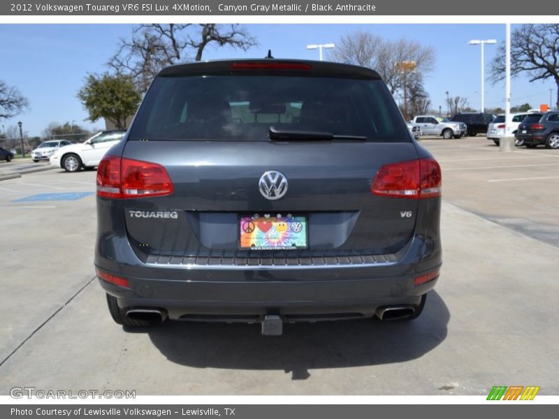 Canyon Gray Metallic / Black Anthracite 2012 Volkswagen Touareg VR6 FSI Lux 4XMotion