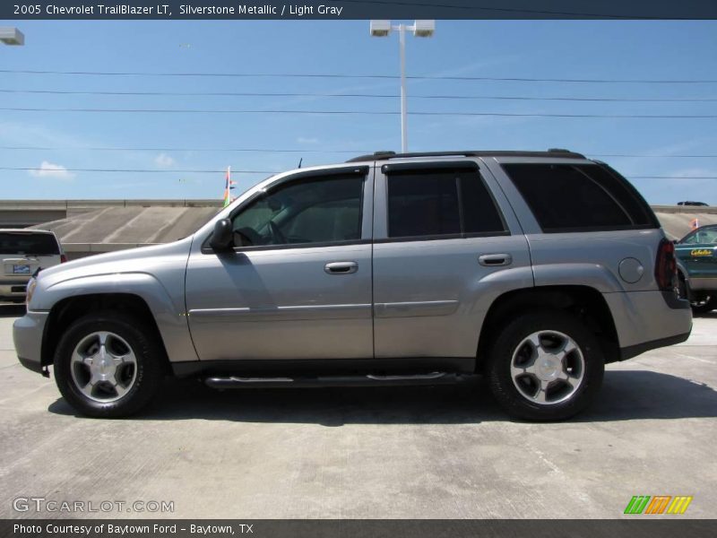 Silverstone Metallic / Light Gray 2005 Chevrolet TrailBlazer LT
