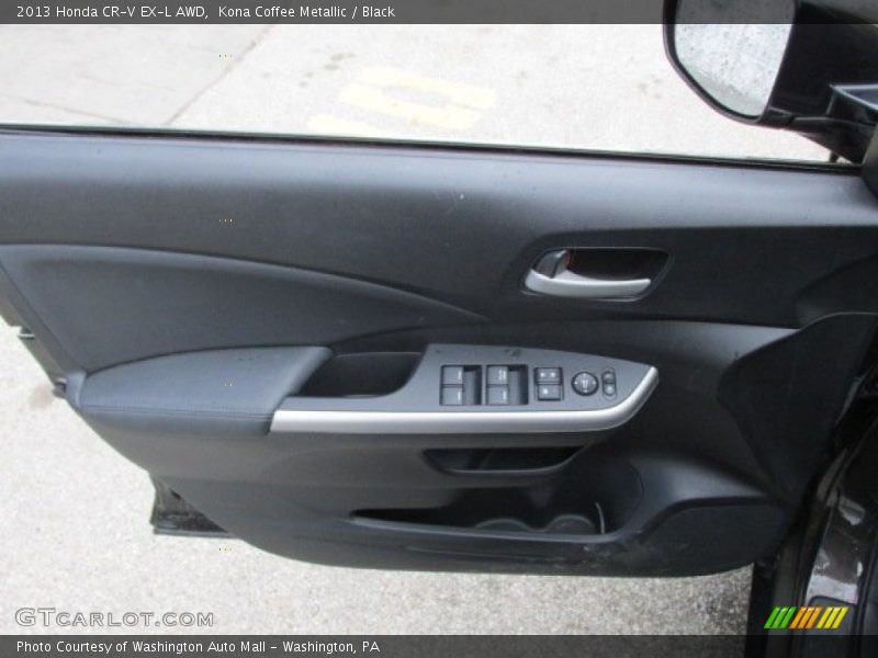Kona Coffee Metallic / Black 2013 Honda CR-V EX-L AWD