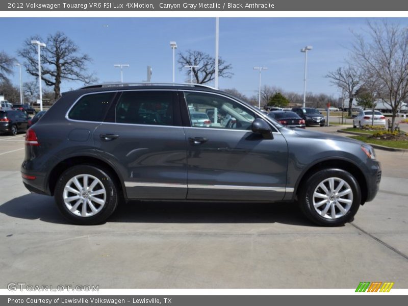 Canyon Gray Metallic / Black Anthracite 2012 Volkswagen Touareg VR6 FSI Lux 4XMotion