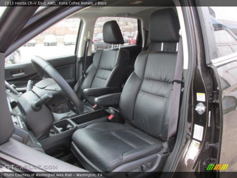 Kona Coffee Metallic / Black 2013 Honda CR-V EX-L AWD