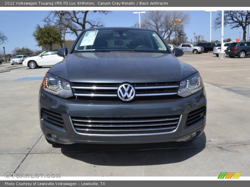 Canyon Gray Metallic / Black Anthracite 2012 Volkswagen Touareg VR6 FSI Lux 4XMotion