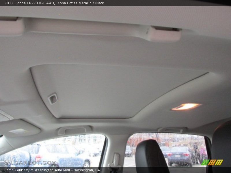 Kona Coffee Metallic / Black 2013 Honda CR-V EX-L AWD