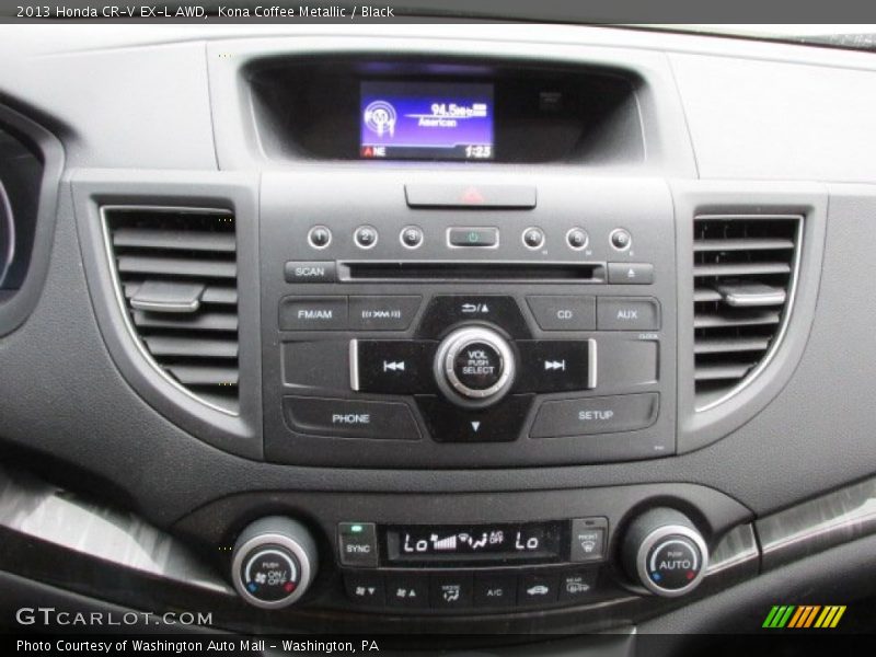 Kona Coffee Metallic / Black 2013 Honda CR-V EX-L AWD