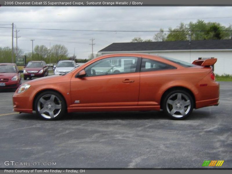 Sunburst Orange Metallic / Ebony 2006 Chevrolet Cobalt SS Supercharged Coupe