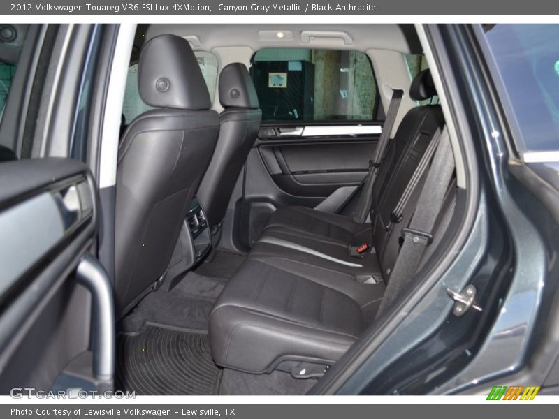 Canyon Gray Metallic / Black Anthracite 2012 Volkswagen Touareg VR6 FSI Lux 4XMotion