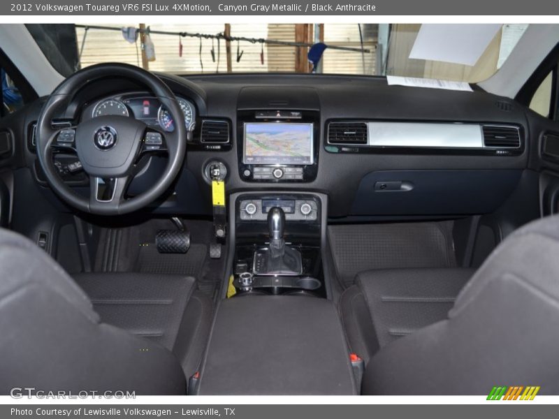 Canyon Gray Metallic / Black Anthracite 2012 Volkswagen Touareg VR6 FSI Lux 4XMotion