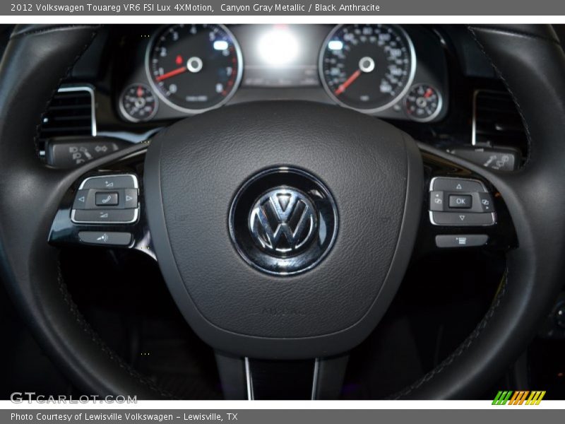 Canyon Gray Metallic / Black Anthracite 2012 Volkswagen Touareg VR6 FSI Lux 4XMotion