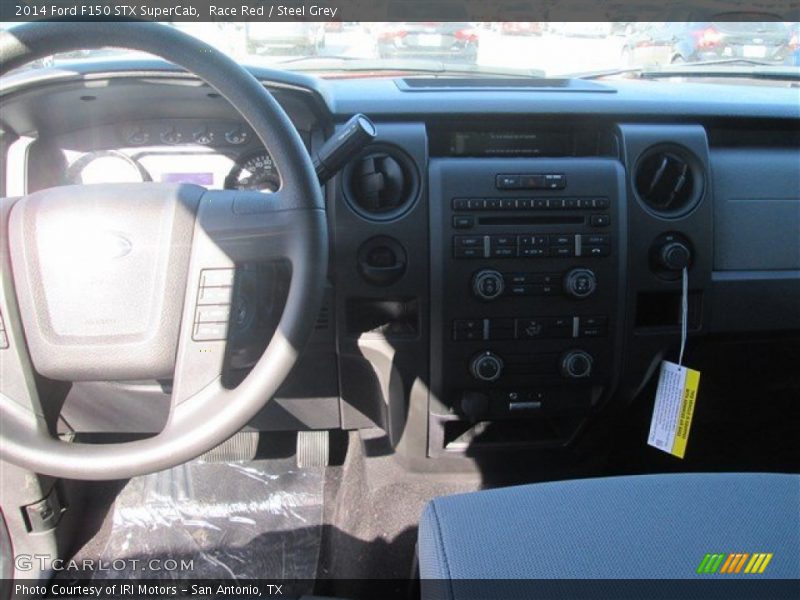 Race Red / Steel Grey 2014 Ford F150 STX SuperCab