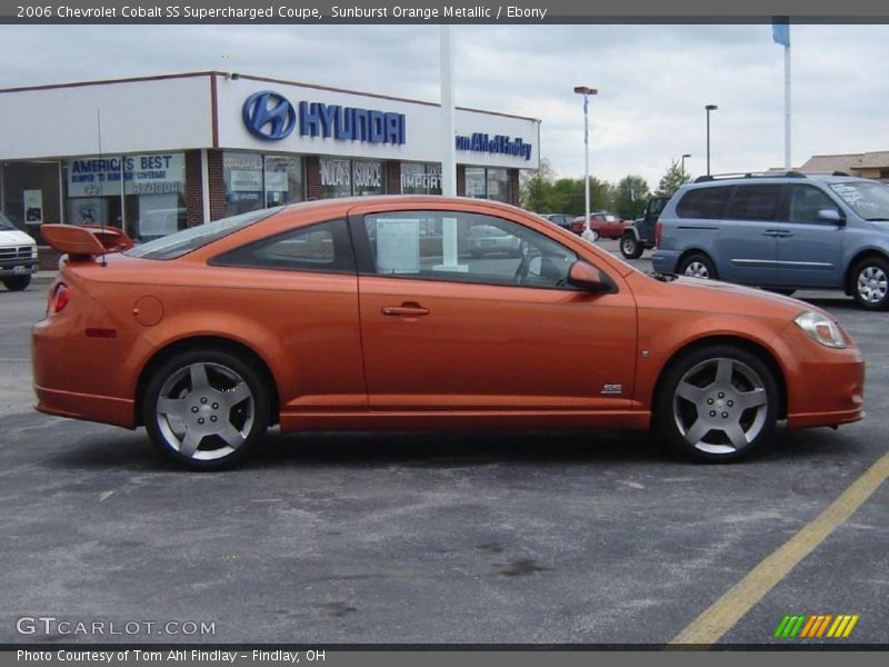 Sunburst Orange Metallic / Ebony 2006 Chevrolet Cobalt SS Supercharged Coupe