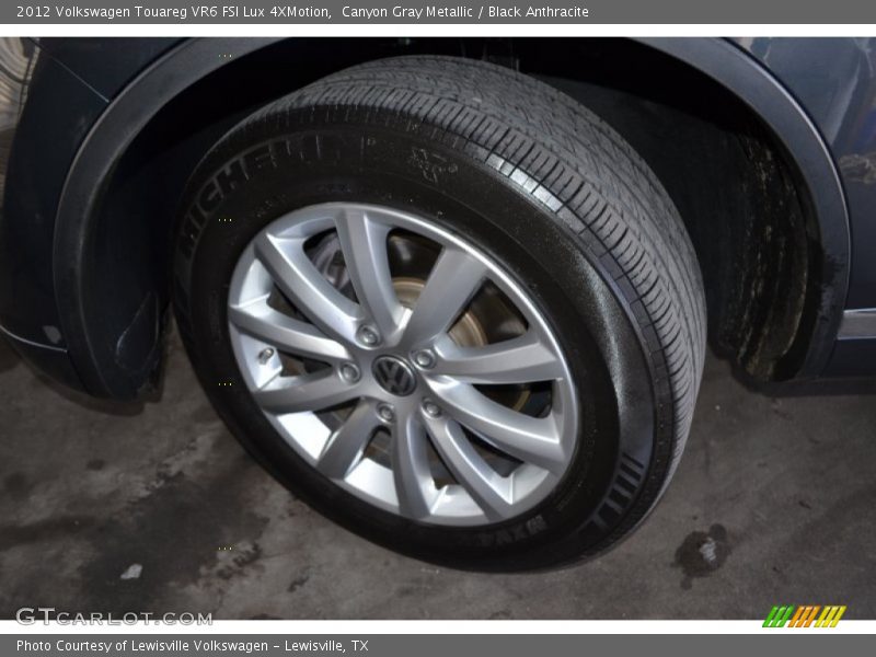 Canyon Gray Metallic / Black Anthracite 2012 Volkswagen Touareg VR6 FSI Lux 4XMotion