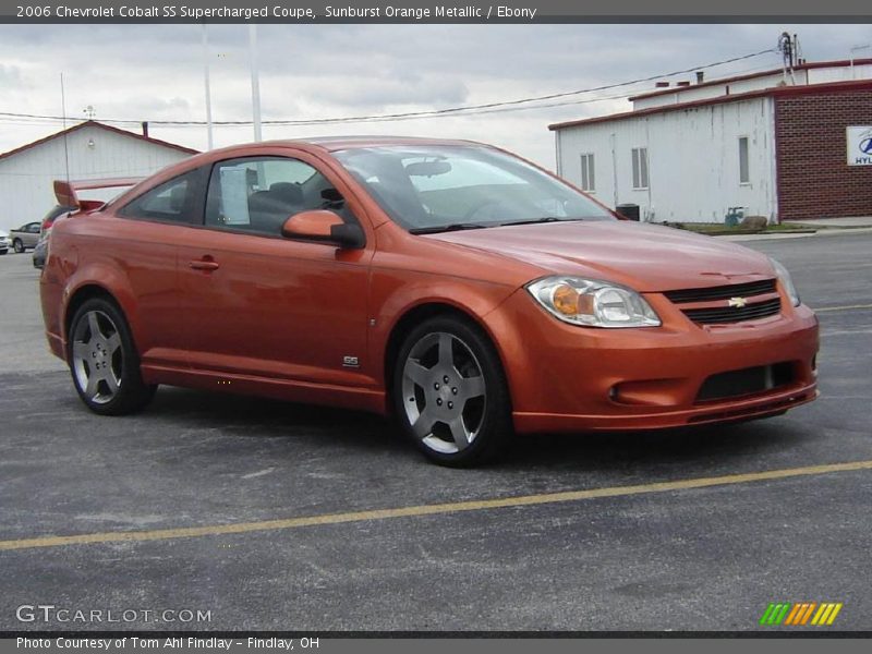 Sunburst Orange Metallic / Ebony 2006 Chevrolet Cobalt SS Supercharged Coupe