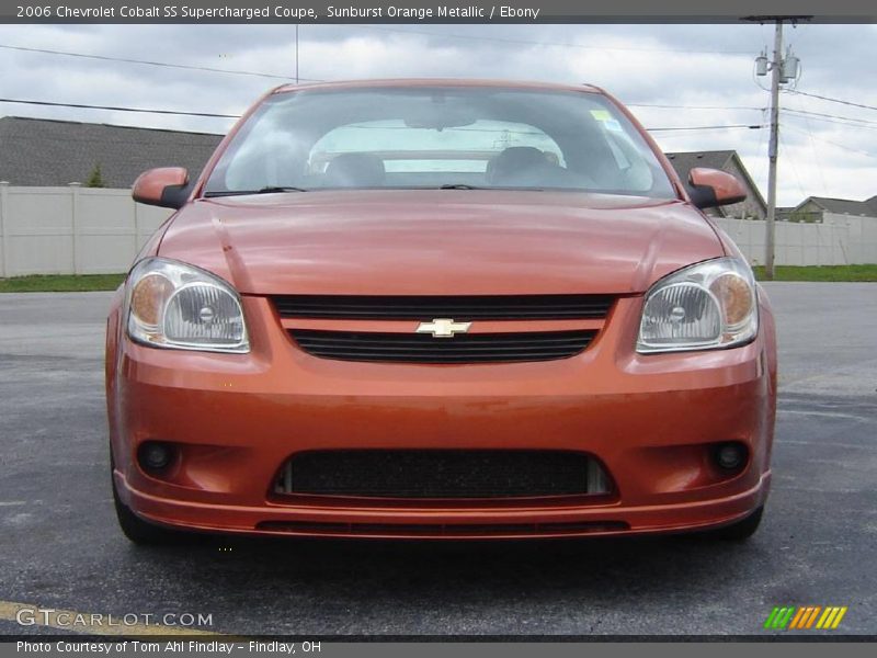 Sunburst Orange Metallic / Ebony 2006 Chevrolet Cobalt SS Supercharged Coupe