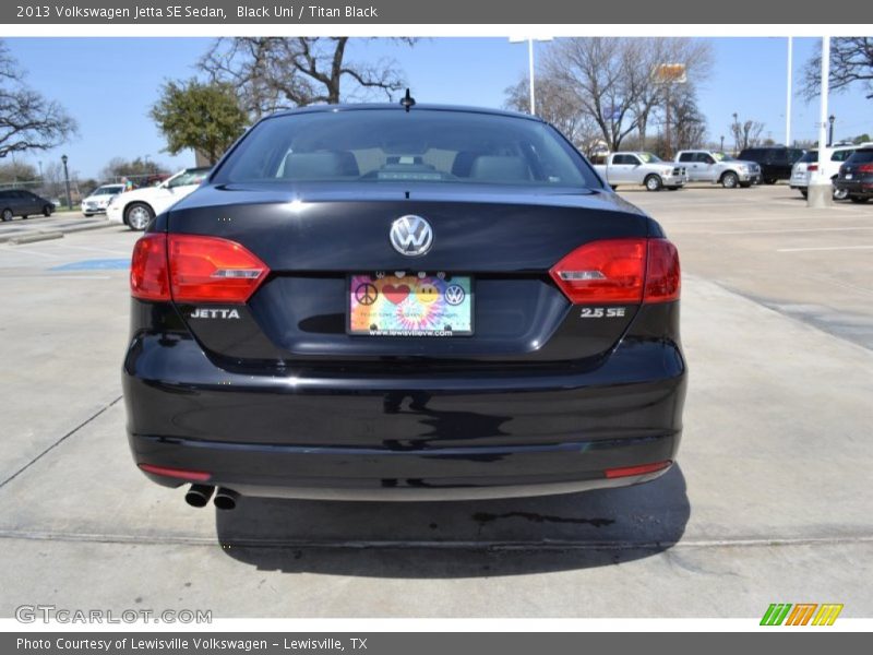 Black Uni / Titan Black 2013 Volkswagen Jetta SE Sedan