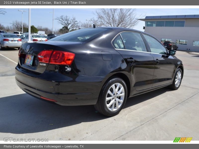 Black Uni / Titan Black 2013 Volkswagen Jetta SE Sedan