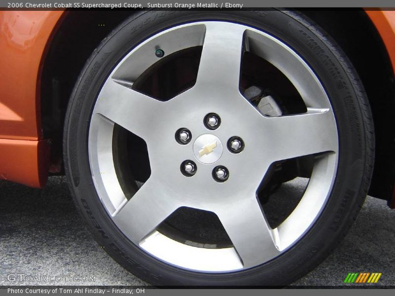 Sunburst Orange Metallic / Ebony 2006 Chevrolet Cobalt SS Supercharged Coupe