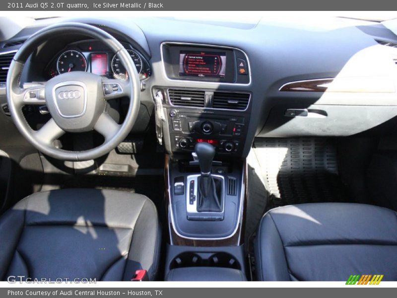 Ice Silver Metallic / Black 2011 Audi Q5 2.0T quattro