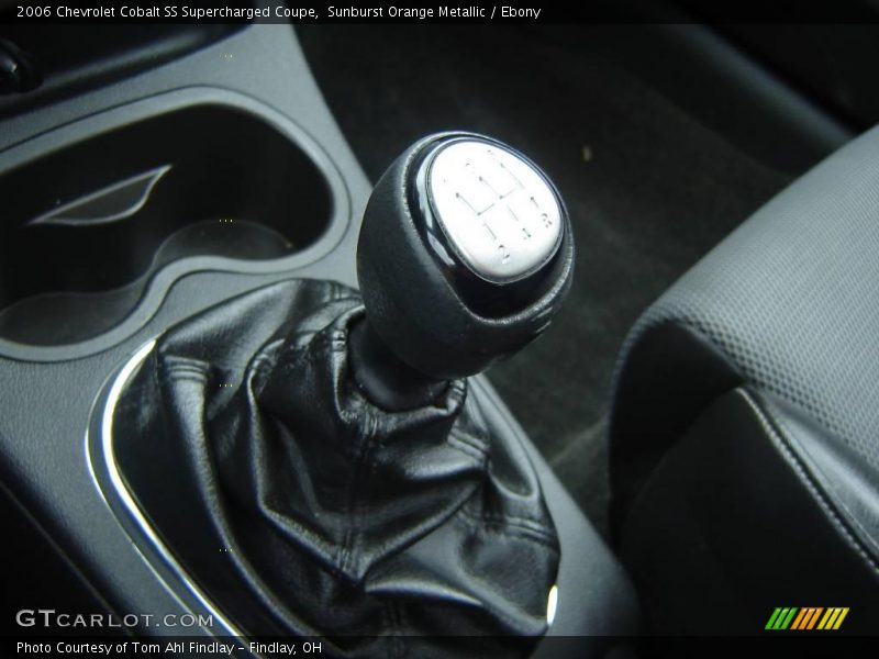 Sunburst Orange Metallic / Ebony 2006 Chevrolet Cobalt SS Supercharged Coupe