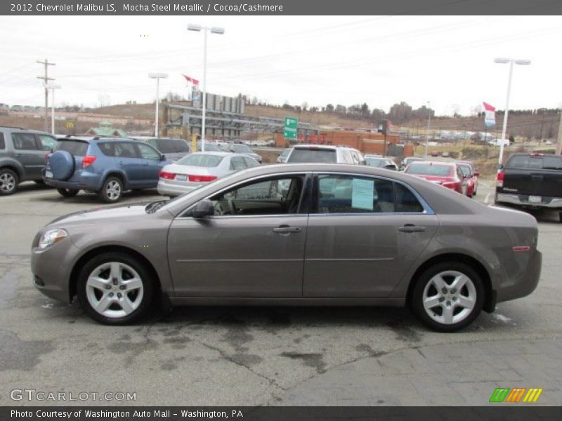 Mocha Steel Metallic / Cocoa/Cashmere 2012 Chevrolet Malibu LS