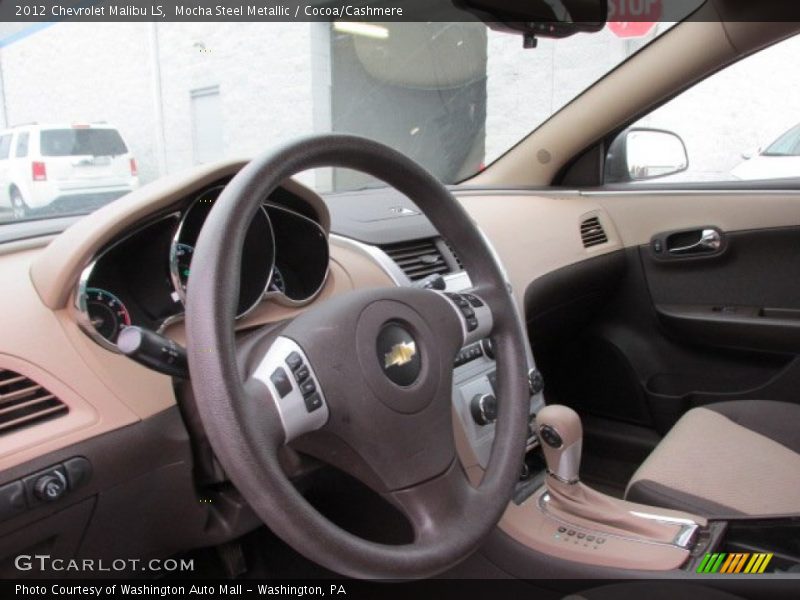 Mocha Steel Metallic / Cocoa/Cashmere 2012 Chevrolet Malibu LS