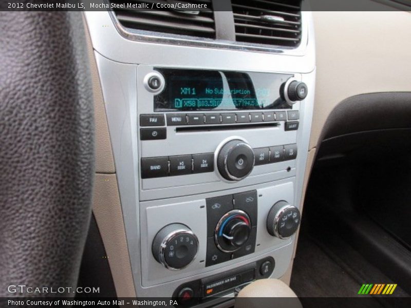Mocha Steel Metallic / Cocoa/Cashmere 2012 Chevrolet Malibu LS