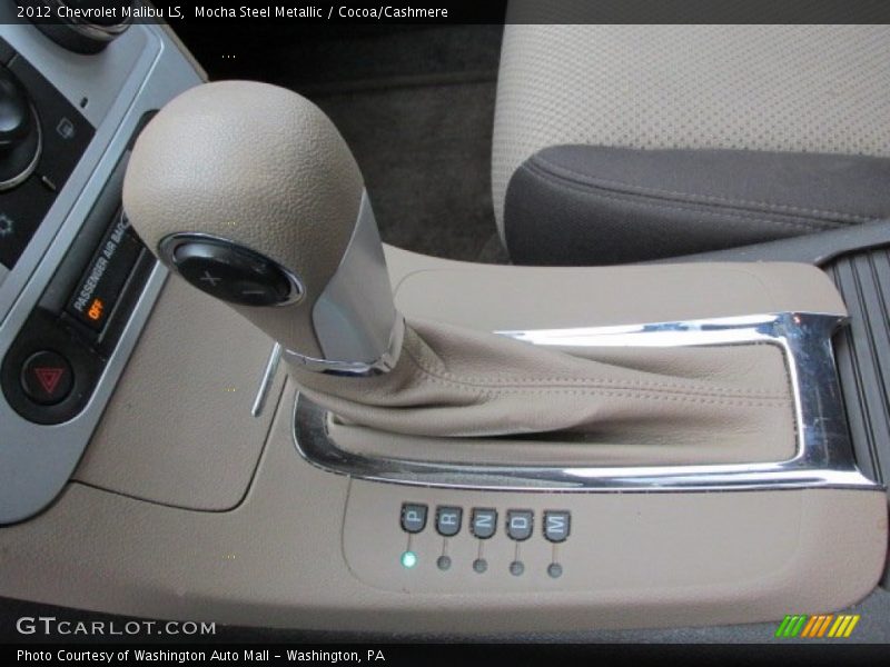 Mocha Steel Metallic / Cocoa/Cashmere 2012 Chevrolet Malibu LS