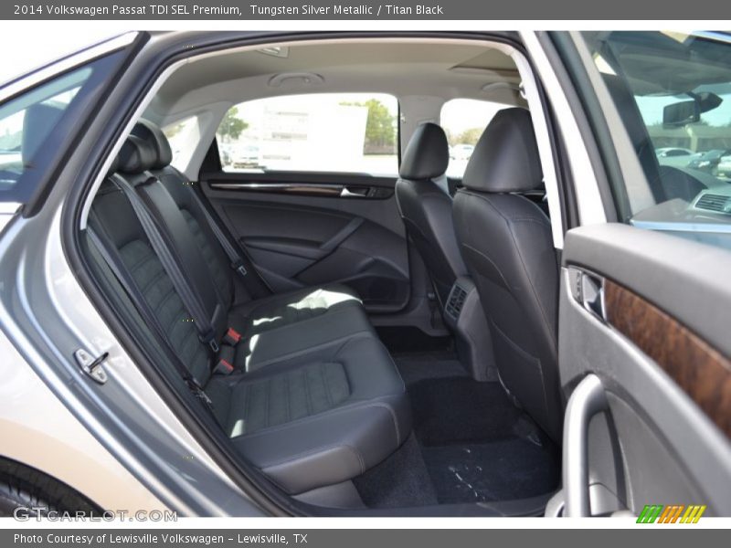 Tungsten Silver Metallic / Titan Black 2014 Volkswagen Passat TDI SEL Premium