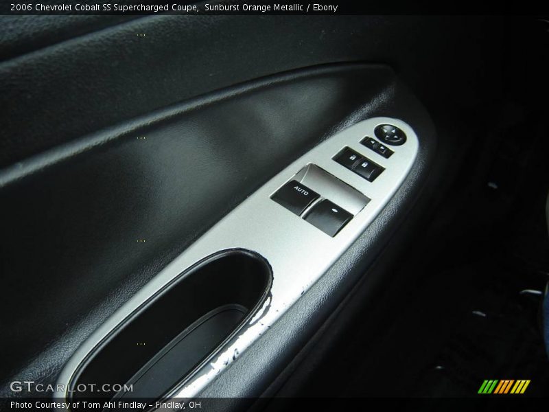 Sunburst Orange Metallic / Ebony 2006 Chevrolet Cobalt SS Supercharged Coupe