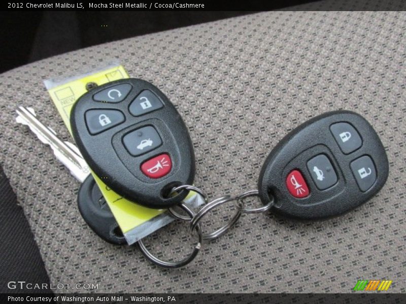 Mocha Steel Metallic / Cocoa/Cashmere 2012 Chevrolet Malibu LS