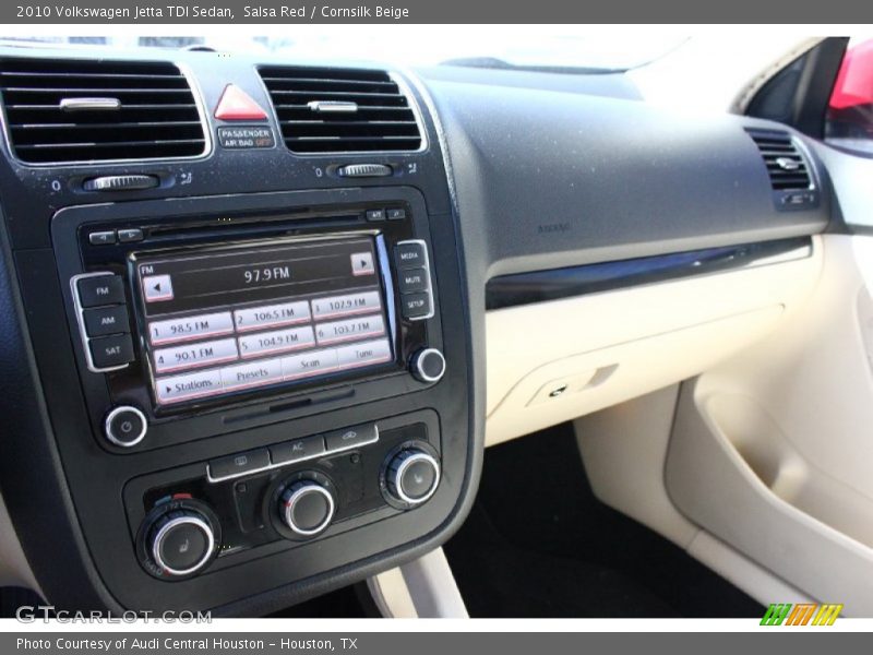 Salsa Red / Cornsilk Beige 2010 Volkswagen Jetta TDI Sedan