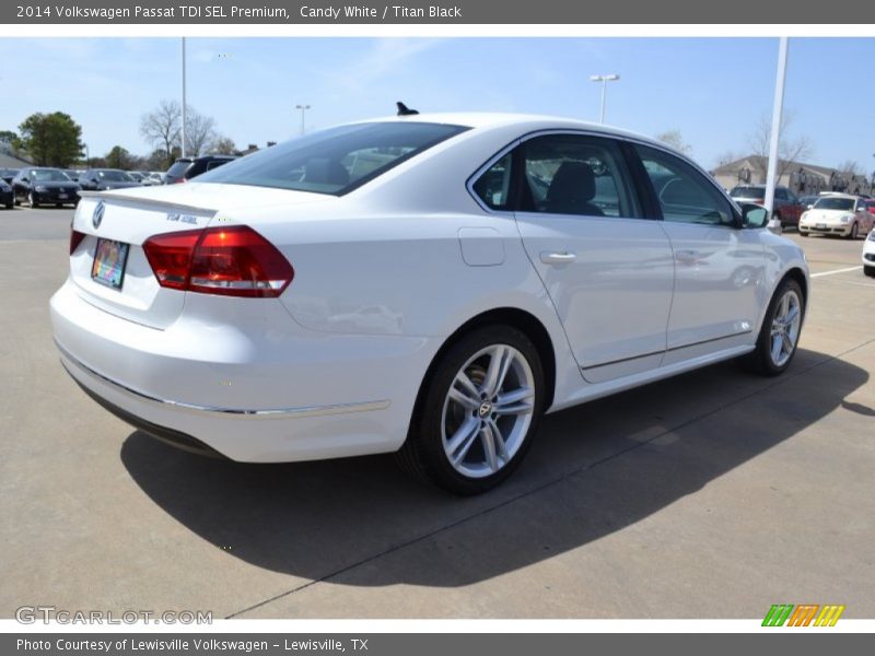 Candy White / Titan Black 2014 Volkswagen Passat TDI SEL Premium