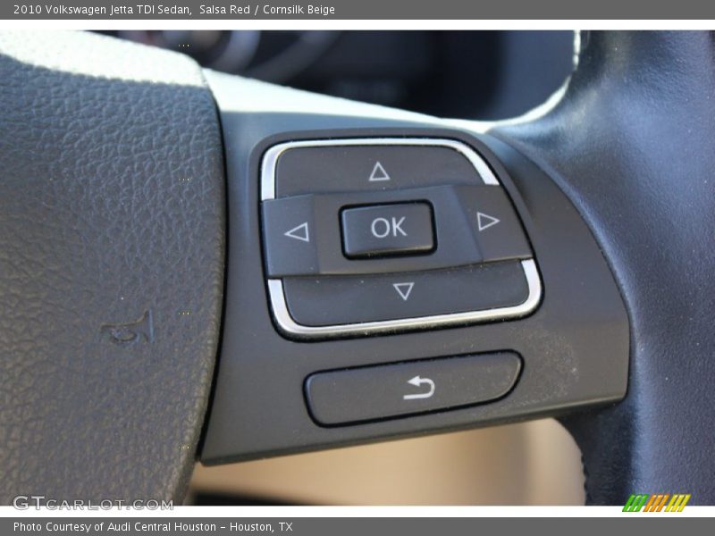 Salsa Red / Cornsilk Beige 2010 Volkswagen Jetta TDI Sedan
