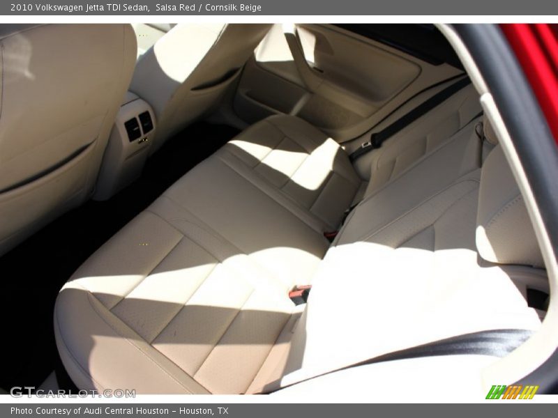 Salsa Red / Cornsilk Beige 2010 Volkswagen Jetta TDI Sedan