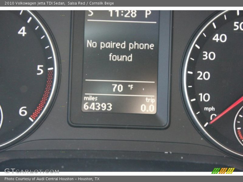 Salsa Red / Cornsilk Beige 2010 Volkswagen Jetta TDI Sedan