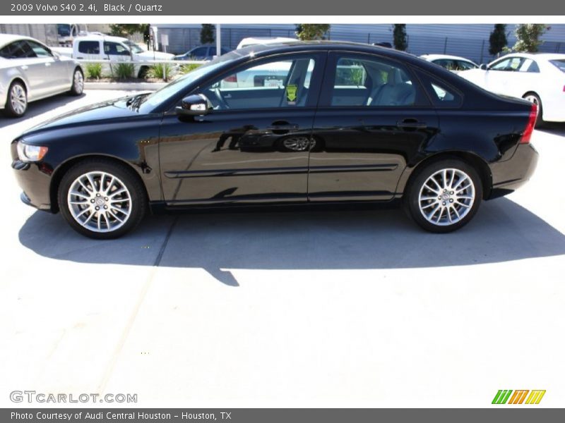 Black / Quartz 2009 Volvo S40 2.4i