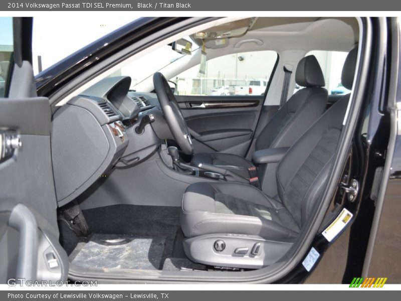 Black / Titan Black 2014 Volkswagen Passat TDI SEL Premium
