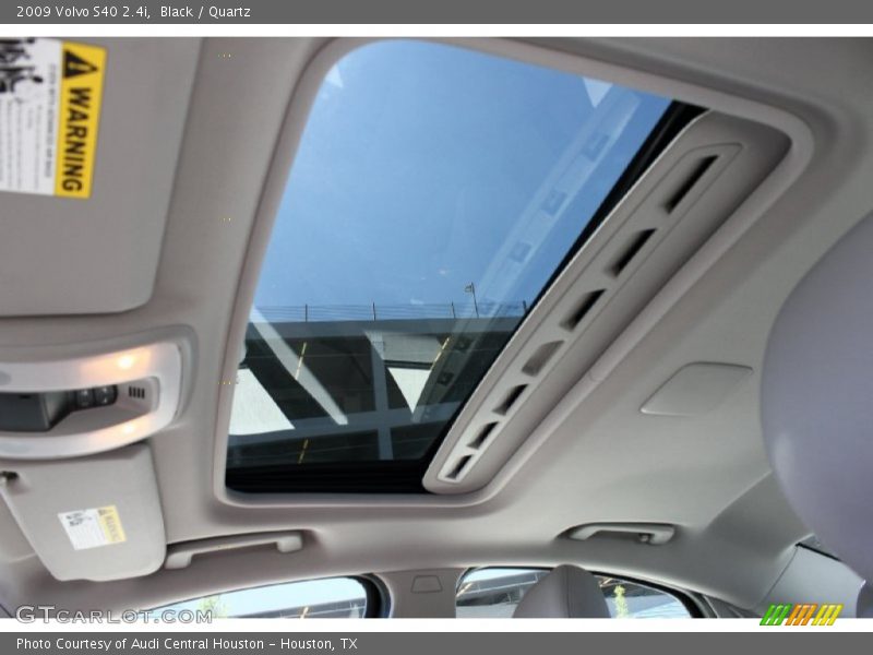 Black / Quartz 2009 Volvo S40 2.4i