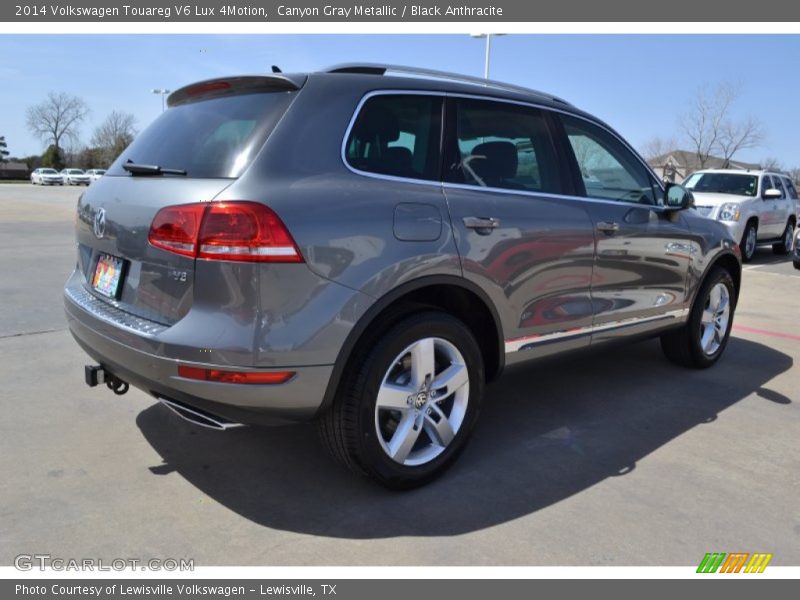 Canyon Gray Metallic / Black Anthracite 2014 Volkswagen Touareg V6 Lux 4Motion