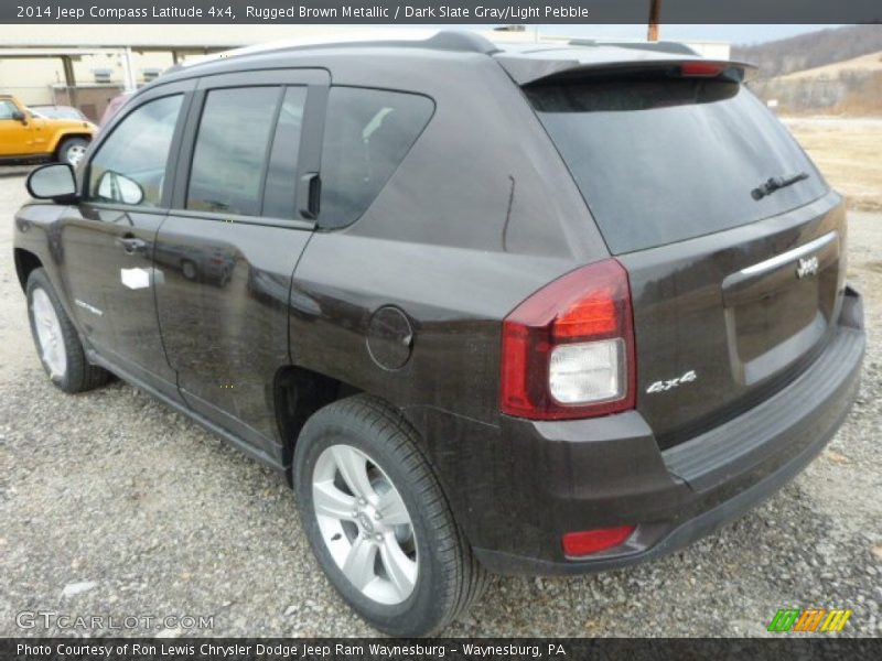 Rugged Brown Metallic / Dark Slate Gray/Light Pebble 2014 Jeep Compass Latitude 4x4