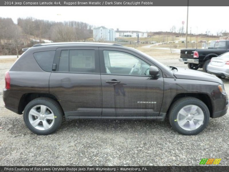 Rugged Brown Metallic / Dark Slate Gray/Light Pebble 2014 Jeep Compass Latitude 4x4
