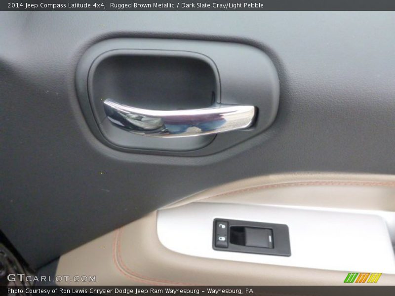 Rugged Brown Metallic / Dark Slate Gray/Light Pebble 2014 Jeep Compass Latitude 4x4