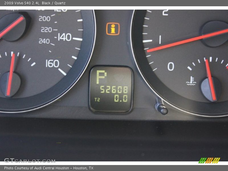 Black / Quartz 2009 Volvo S40 2.4i